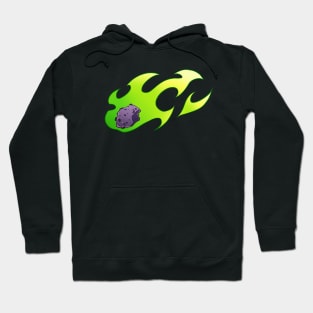 Green meteorite Hoodie